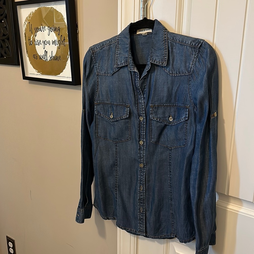 Cloth & Stone Chambray Shirt